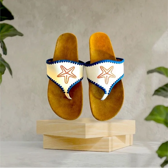 Jack Rogers Starfish Comfort Sandals Size 8.5 - Picture 1 of 7